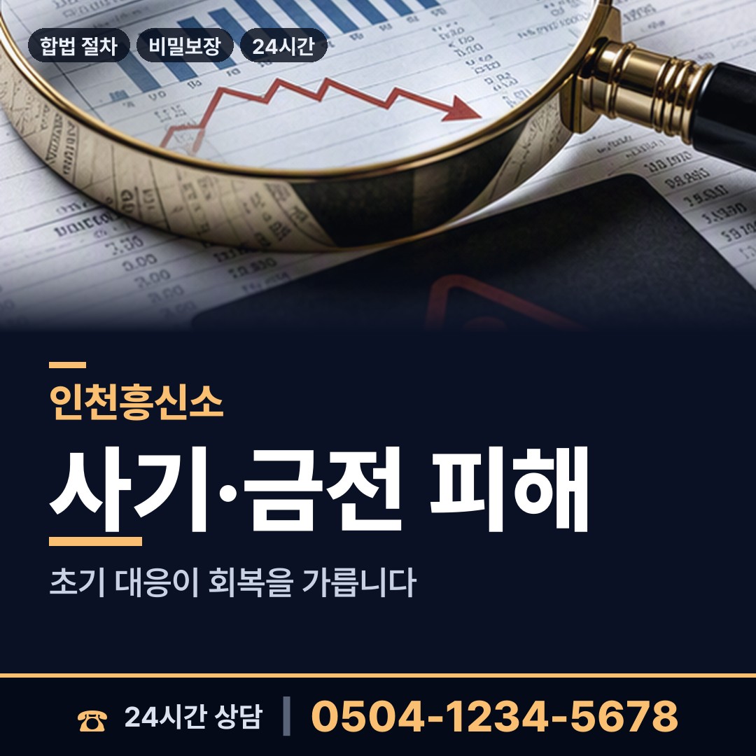 인천 신흥동 혼인파탄증거 상담 안내
